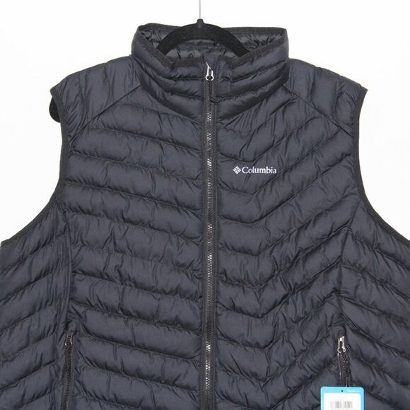 Columbia Sportswear Powder Lite Vest in Black Size 2X NWT - Picture 3 of 7